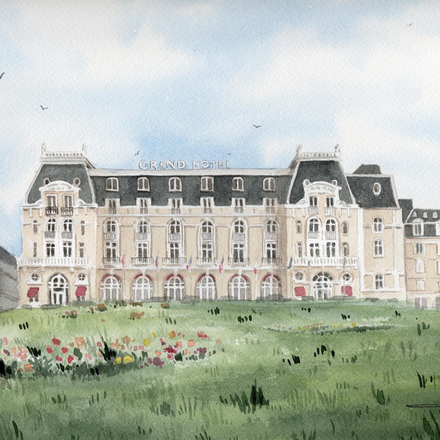 Le grand hôtel de Cabourg