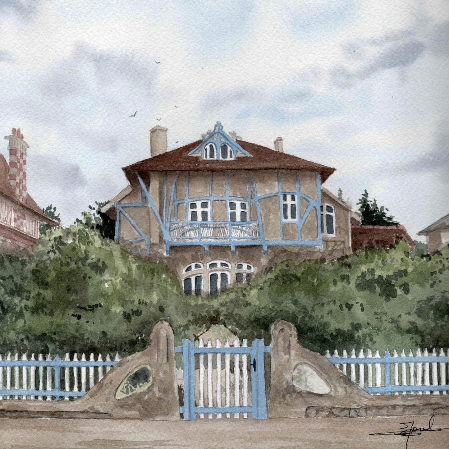 Maison La Bluette, Hermanville-sur-mer