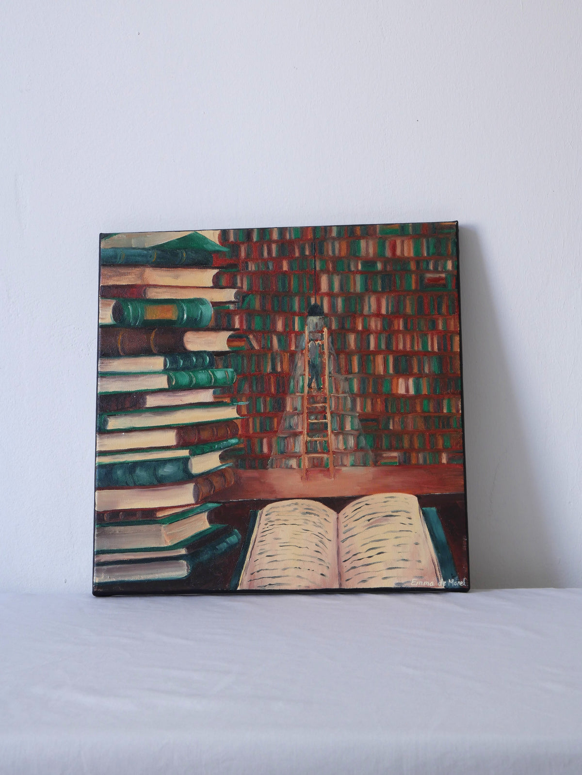 Dans la bibliothèque