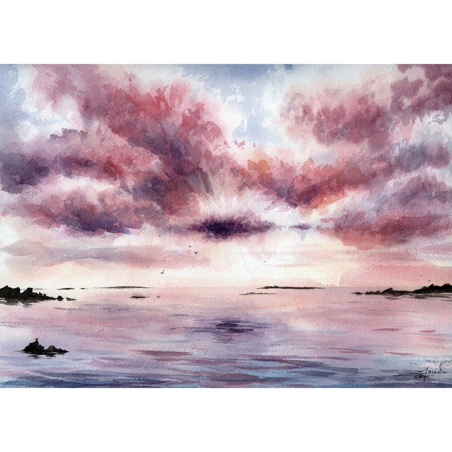 Coucher de soleil