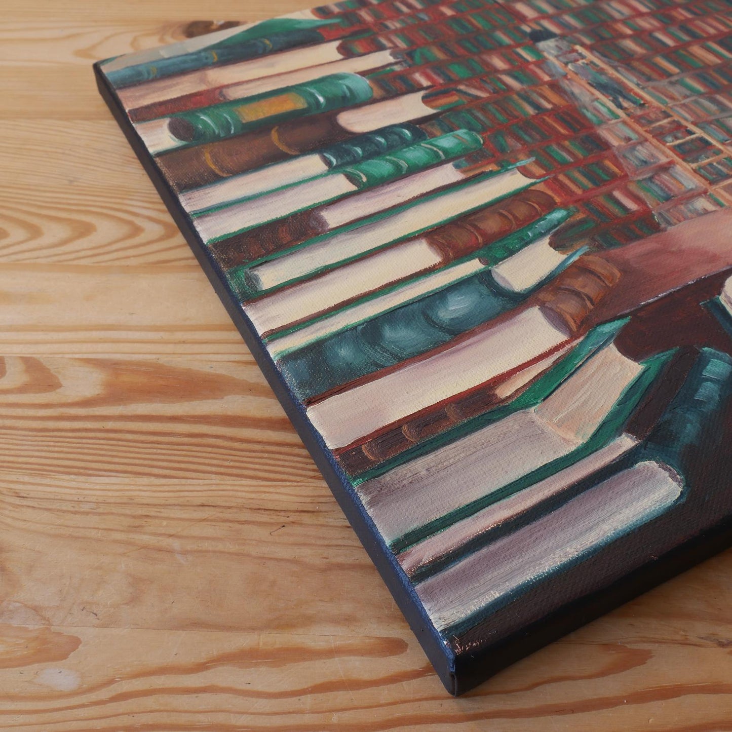 Dans la bibliothèque