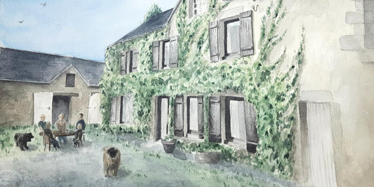 Préserver la mémoire d’un lieu grâce à une aquarelle personnalisée