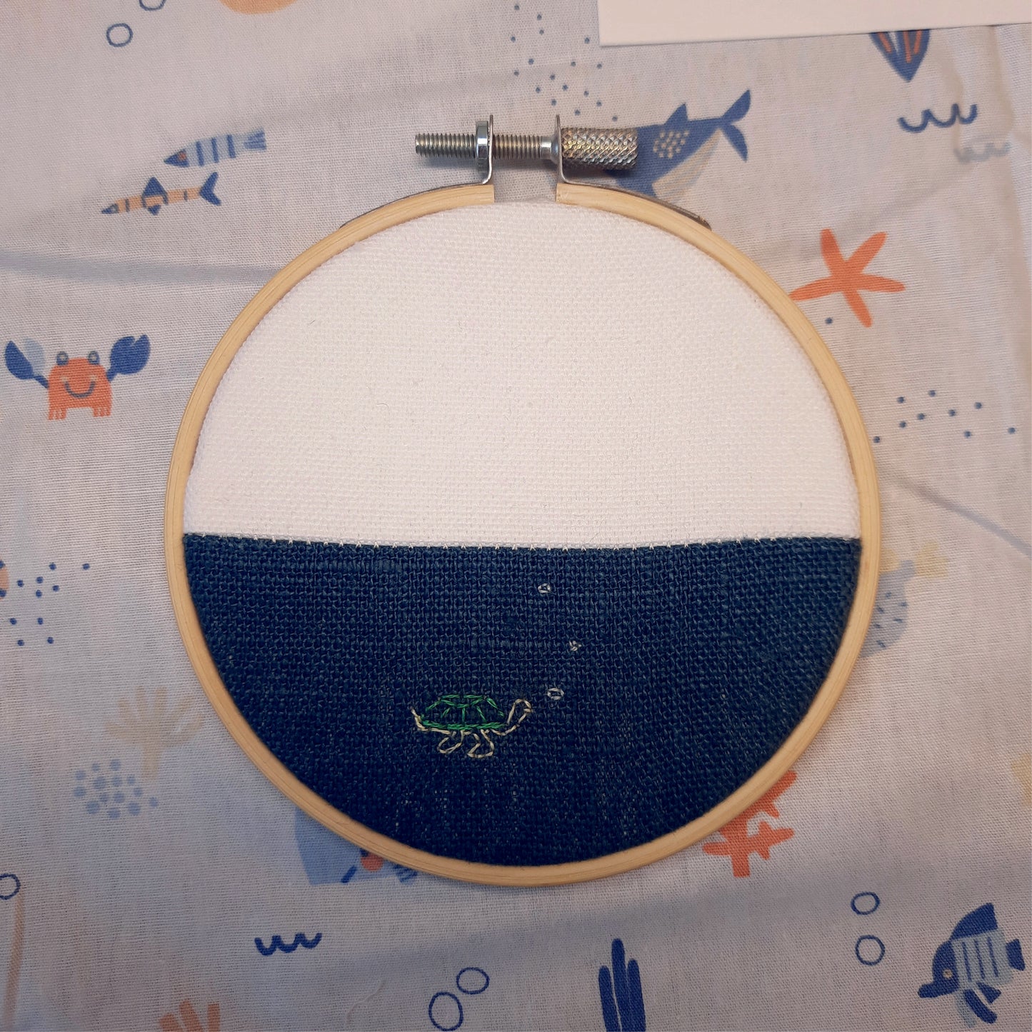 Small embroidery "Turtle"