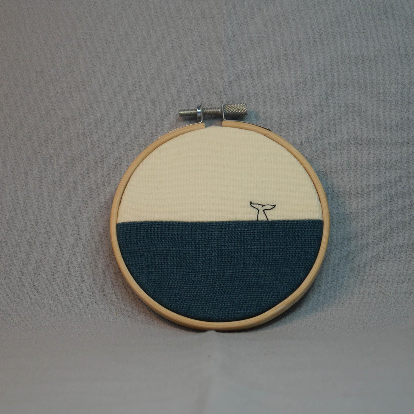 Small embroidery "Whale"