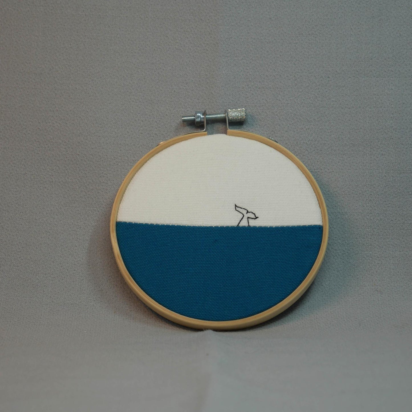 Small embroidery "Whale"