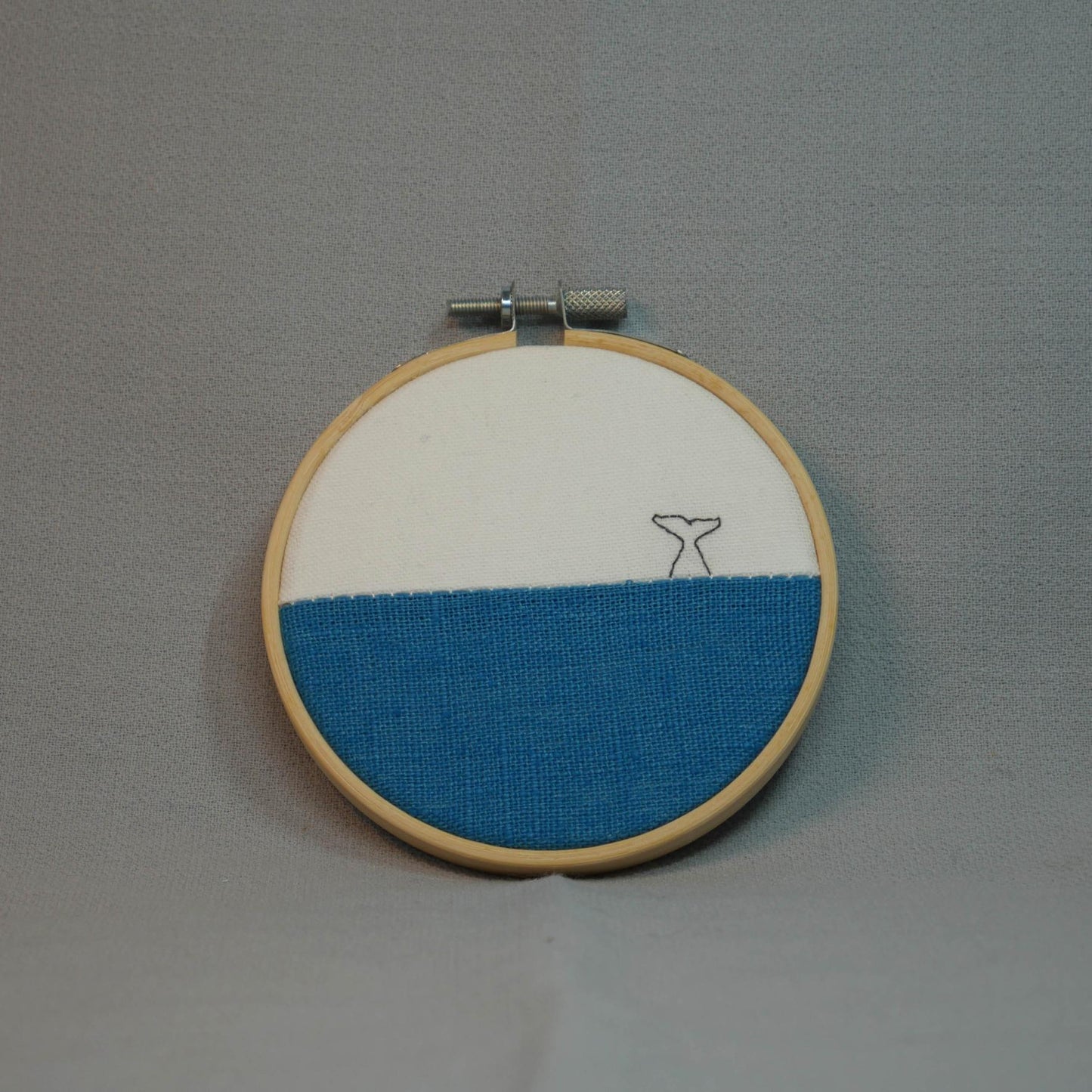 Small embroidery "Whale"