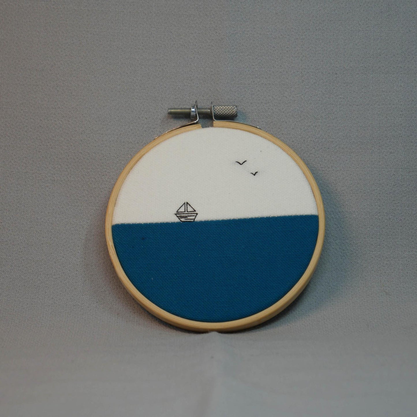 Petite broderie "Bateau"