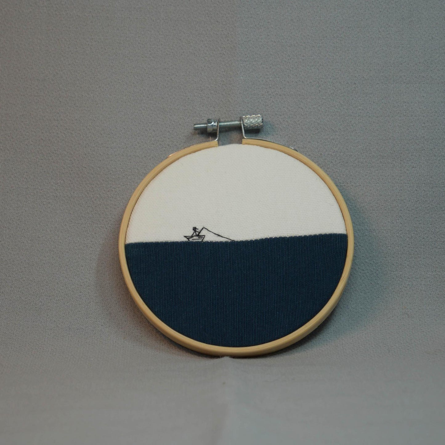 Petite broderie "Bateau"