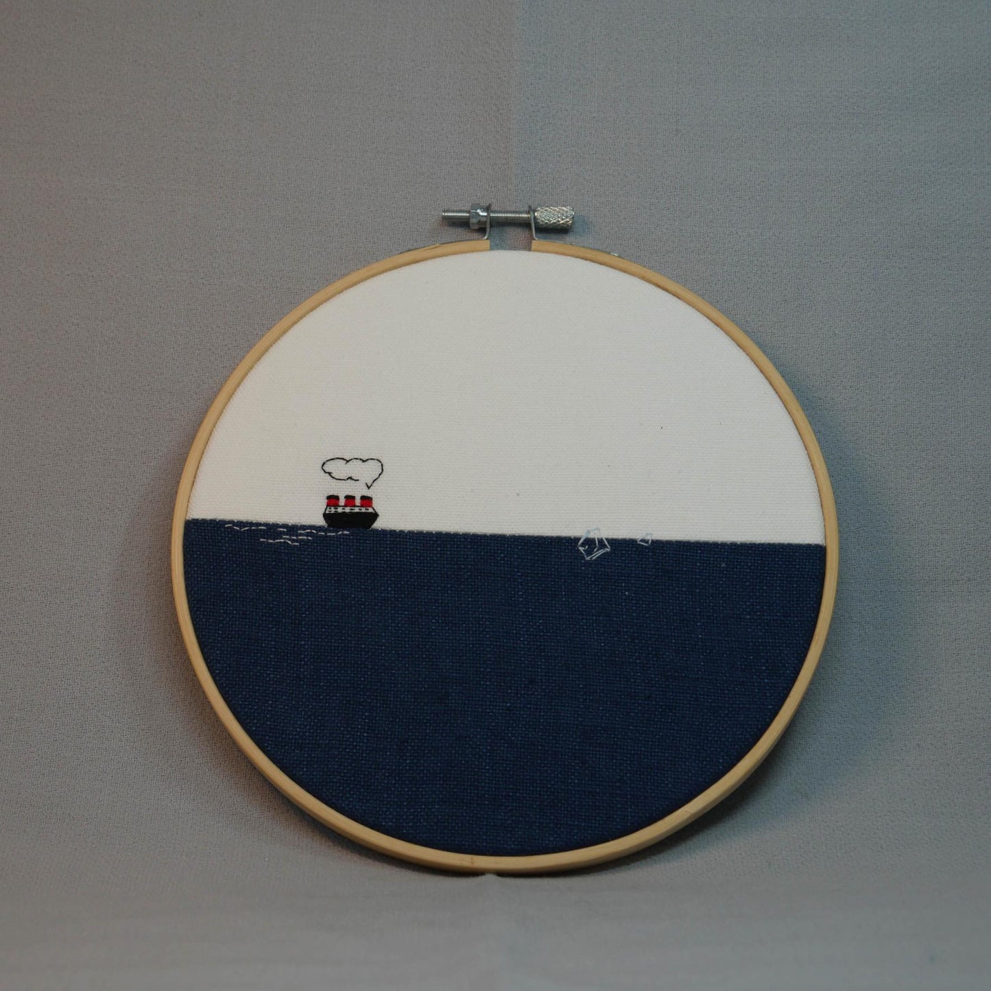 Grande broderie "Bateau"