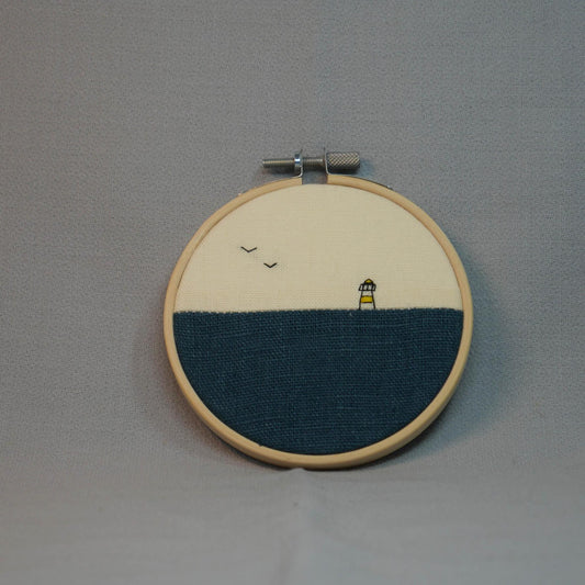 Petite broderie "Phare"